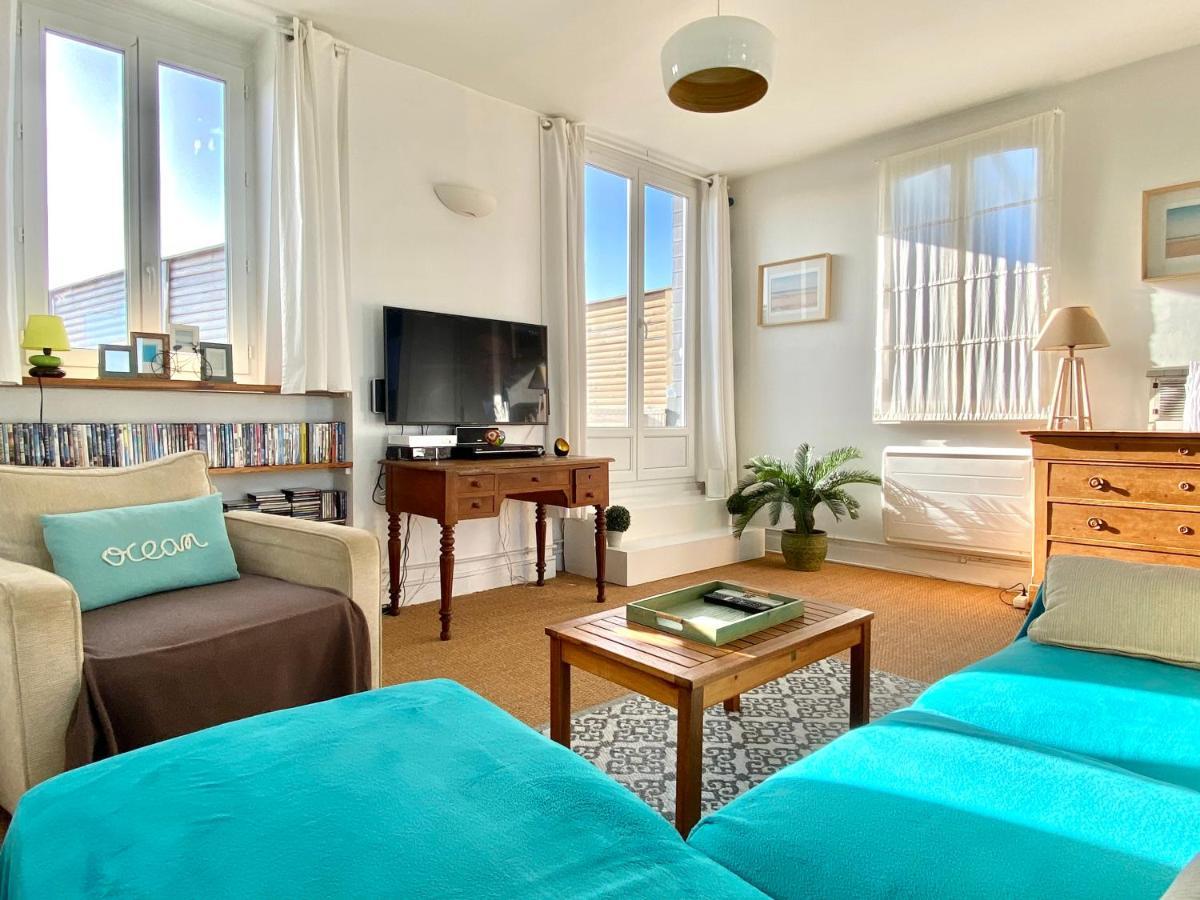 Vue Mer Panoramique Incroyable - Lesparisnormands - Centre Et Plage A 50M 빌레쉬르메르 외부 사진