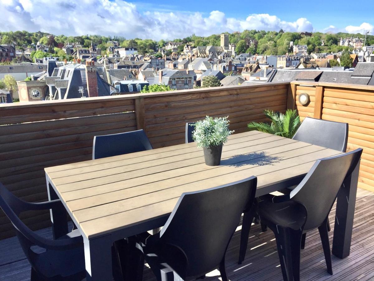 Vue Mer Panoramique Incroyable - Lesparisnormands - Centre Et Plage A 50M 빌레쉬르메르 외부 사진