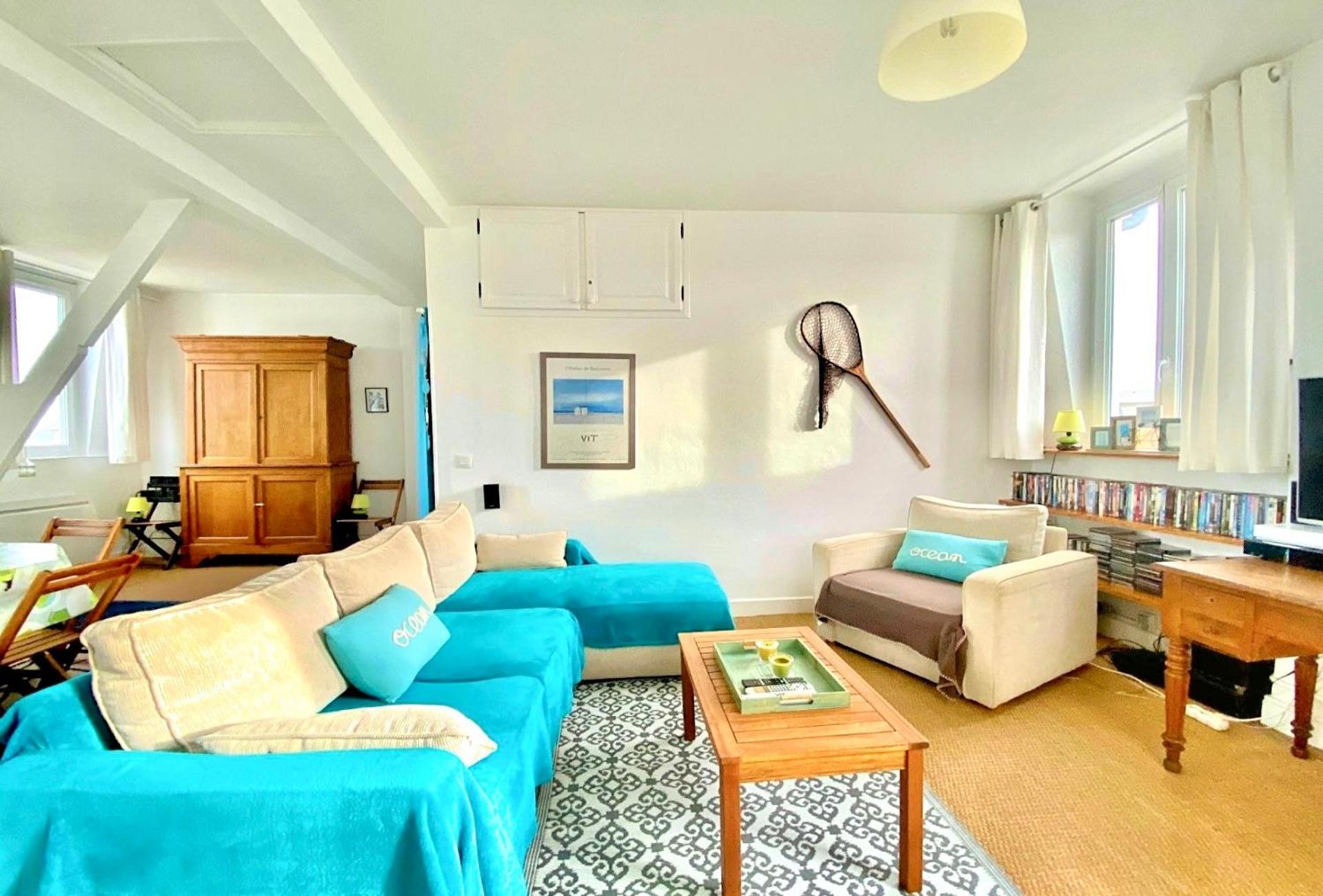 Vue Mer Panoramique Incroyable - Lesparisnormands - Centre Et Plage A 50M 빌레쉬르메르 외부 사진